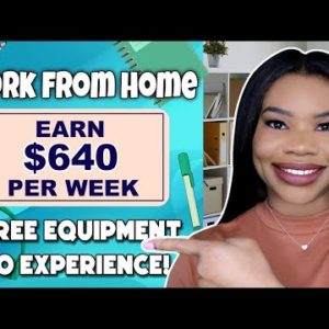 $640 PER WEEK QUICK HIRE ONLINE JOBS! NO EXPERIENCE + FREE EQUIPMENT! STARTS JUNE 3! WORK FROM HOME