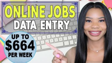 📵 *NO PHONE!* $664 PER WEEK DATA ENTRY ONLINE JOBS! GET PAID TO TYPE! WORK FROM HOME JOBS 2022