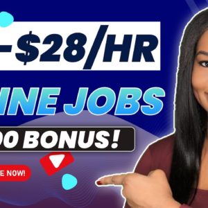 🤑 *ACT FAST!!* $20-$28/hr Work-From-Home Job! Work Online in Financial Services + Instant $5K BONUS!