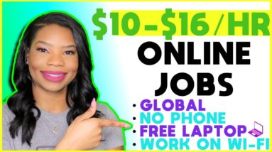 📍 GLOBAL Non-Phone Work-From-Home Jobs! FREE Computer 💻 | Work-At-Home Jobs 2020