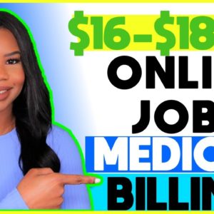 🔴*NOW HIRING* $16-$18/hr Healthcare Work-From-Home Jobs | Work Online in Medical Billing!