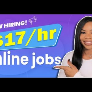 🏃🏾‍♀️ *ACT FAST!!* $17/hr OVERNIGHT Work-From-Home Job! Work Online at NIGHT + Great Benefits!