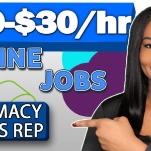 🏃🏾‍♀️ *APPLY FAST!!* $20-$30/hr Pharmacy Claims Work-From-Home Jobs! Little Phone Use + Benefits!