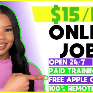 💻 *FREE APPLE COMPUTER!!* $15/hr Vacation Customer Service Work-From-Home Job! 24/7 Hours Available!