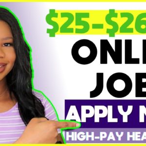 🤑 *HIGH-PAY!!* $25-$26/hr Healthcare Payment Accuracy Specialist Online Work-From-Home Jobs!