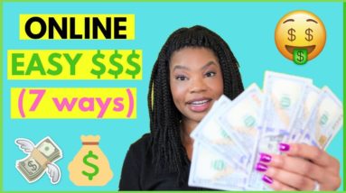 7 EASY Ways to Make Money at Home 2020 | Online, Remote Work-At-Home Jobs