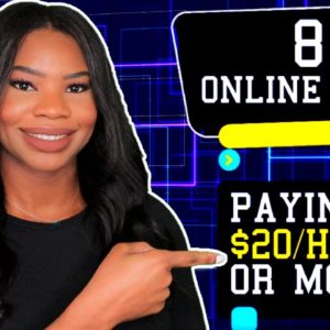 8 Work-From-Home Jobs PAYING $20 Per Hour Or More! | 2021