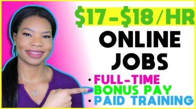 🏡 $17-$18 Hourly Work-From-Home Jobs. ENTRY LEVEL + BONUSES | Apply ASAP!!!