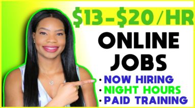 🏡 Flexible Work-From-Home Jobs! (Night Hours + Entry Level) | APPLY TODAY!