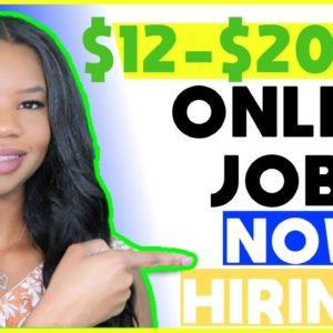 🤑 Get Paid $12-$20 Hourly. Work-From-Home Jobs Now Hiring | Apply TODAY!!