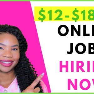 Online Jobs Hiring Now (PAID Training+STARTS Soon) | Online, Remote Work-At-Home Jobs September 2019