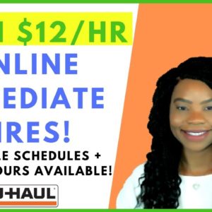 🚨*IMMEDIATE HIRES!*🚨 UHaul Customer Service Agents | Online, Remote Work-At-Home Jobs April 2019