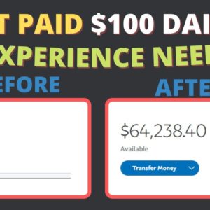 Earn $50 Per Hour Into Your PayPal (Earn PayPal Money For Beginners 2022)