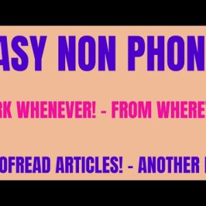 Another Egg! | Easy Non Phone | Work Whenever | Proofread Articles - Work From Home Job