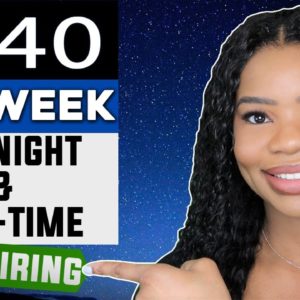 $740 PER WEEK ONLINE JOBS! PART-TIME & OVERNIGHT! APPLY ASAP!! WORK FROM HOME JOBS 2022