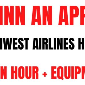 Runn An Apply | Southwest Airlines Hiring | $17 An Hour + Equipment  | Work From Home Job Hiring Now