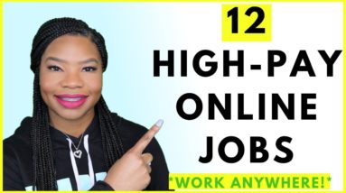 12 Highest Paying Work-at-Home Jobs of 2020 | Online, Remote Work-From-Home Jobs