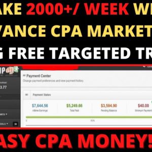 This CPA Marketing For Beginners Strategy Can Make YOU $2,000+ Weekly Posting FREE Ads!