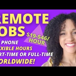 *NO INTERVIEW!* REMOTE JOBS NO PHONE FULL TIME PART TIME | Make Extra Money From Home