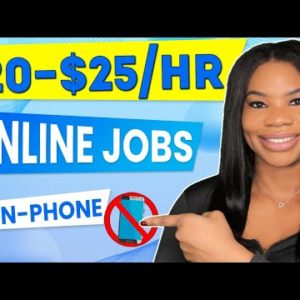 🤑 *LITTLE EXPERIENCE!!* $20-$25/hr Data Entry NON-PHONE Work-From-Home Job! APPLY ASAP!!