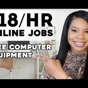 💸 *ACT FAST!!* $18 HOURLY Work-From-Home Job + FREE Computer!!