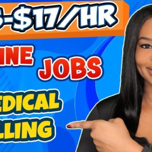 🤑 *APPLY FAST!* $15-$17/hr Medical Billing Work-From-Home Jobs!