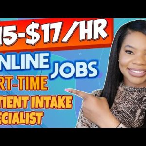 🤑 *NON-PHONE!!* $15-$17/hr PART-TIME Work-From-Home Jobs!