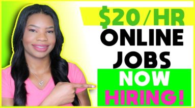 💵 $20 Hourly HIGH-PAY Work-From-Home Jobs. Entry Level | Apply Today!!