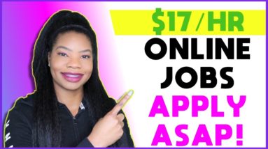 $17 per hour Work-From-Home Job! FREE Equipment (Apply ASAP!) | Work-At-Home Jobs January 2020