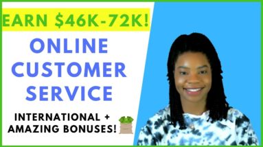 *IMMEDIATE HIRES* High Paying International Job | Online, Remote Work-At-Home Jobs April 2019