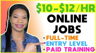 🏡 $10-$12 Hourly Work-From-Home Jobs. Little to No Experience Required! | Now Hiring!