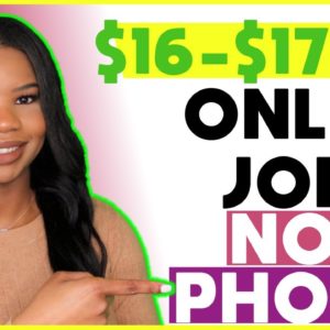 🏃🏽‍♀️ *HURRY & APPLY!!* $16/hr Part-Time Non Phone Work-From-Home Jobs! Work Online As a Chat Agent!