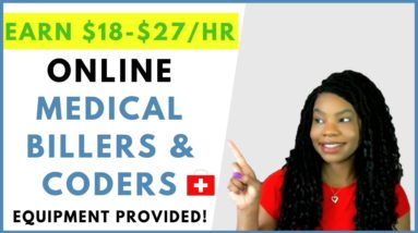 🔴*NOW HIRING* Online Medical Billers & Medical Coders | Online, Remote Work-At-Home Jobs April 2019