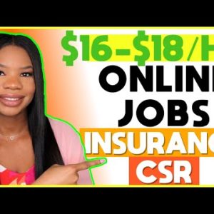 🔥 *HOT!!* $16-$18/hr ENTRY LEVEL Insurance Work-From-Home Jobs! Get Licensed & FREE Equipment! 💻