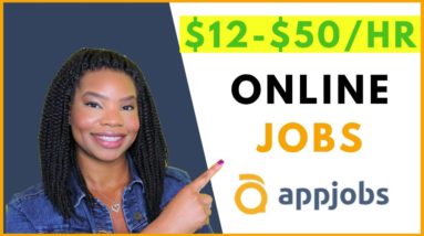 APPJOBS.COM Legit Work-From-Home Jobs 2020 and Side Hustles! | Online, Remote Work-At-Home Jobs