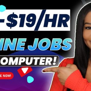 🤑 *APPLY FAST!!* $16-$19/hr LITTLE EXPERIENCE Work-From-Home Jobs! FREE Equipment Provided! 💻