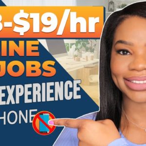 🚫 *NON-PHONE!!* $18-$19/hr LITTLE EXPERIENCE Work-From-Home Job! Hurry & Apply ASAP!! 🏃🏾‍♀️