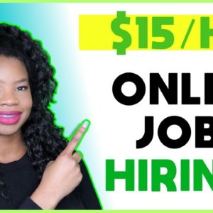 10 Work From Home Jobs Paying Over $15 Hourly | Online, Remote Work-At-Home Jobs 2020