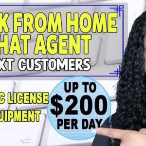 📵 $200 PER DAY NO PHONE CHAT ONLINE JOBS! FREE EQUIPMENT! APPLY ASAP!! WORK FROM HOME JOBS 2022