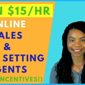 Now Hiring Sales Agents & Appointment Setters! Online, Remote Work From Home Jobs | January 2019