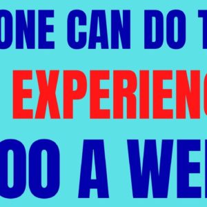 Anybody Can Do This | No Experience | $600 A Week | Best Work From Home Job Hiring Now 2022 | Remote