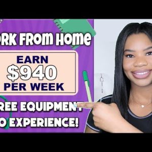 $940 PER WEEK QUICK HIRE ONLINE JOBS! NO EXPERIENCE + FREE EQUIPMENT! STARTS JULY 11! WORK FROM HOME