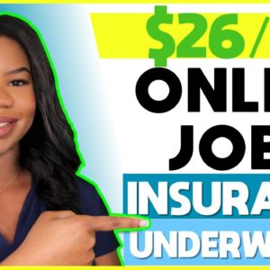 💲 *HIGH-PAY!!* $26/hr Insurance Underwriter Work-From-Home Jobs! Entry Level + Great Benefits!