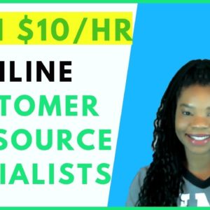 Now Hiring Online Customer & Resource Specialists | Online, Remote Work From Home Jobs February 2019