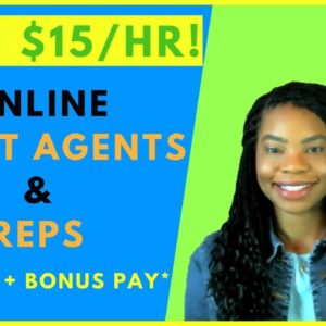 Now Hiring Ticket Agents & Customer Service Reps! Online, Remote Work From Home Jobs | January 2019