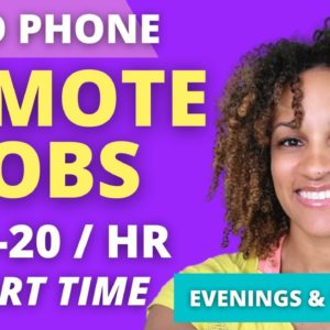 🚫NO PHONE REMOTE JOBS Live Chat Support PART TIME Nights and Weekends | Work From Home Jobs 2022