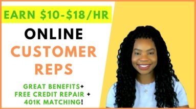 *NOW HIRING* Online Customer Reps | Online, Remote Work-At-Home Jobs May 2019