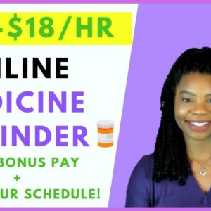 Work-At-Home Medicine Reminder | Online, Remote Work From Home Jobs 2020