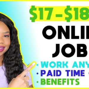 📍 Work-From-Home Job! (High-Pay + Work Anywhere!) | Work-At-Home Jobs March 2020