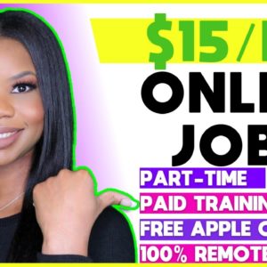 🔥 *HOT!!* $15 HOURLY Insurance Online Work-From-Home Job! Part-time + Full-Time. FREE Macbook!